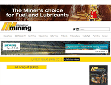 Tablet Screenshot of im-mining.com
